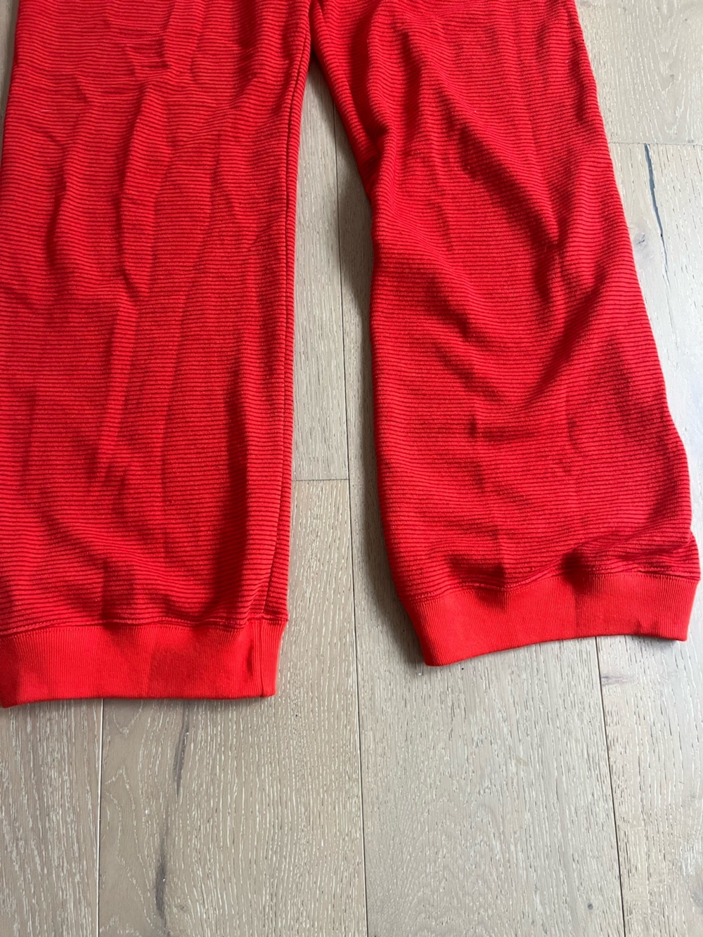 THE GREAT. The Lantern Pant Sweatpants in Red Stripe Sz 3 (Women’s Large) - Picture 5 of 6